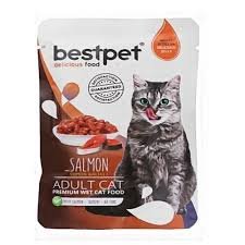 BESTPET POCHON ADULT SAUMON 85GR