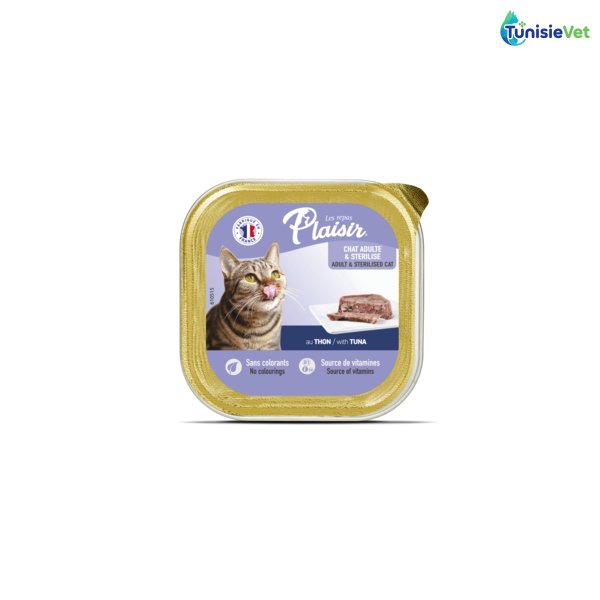 BARQUETTE PLAISIR PATE THON 100 GR
