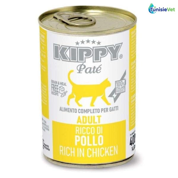 BOITE KIPPY CAT CHICKEN 400 GR (1)