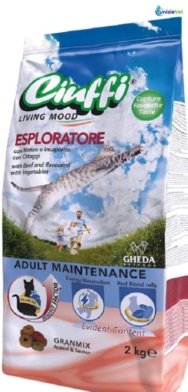 Ciuffi chat adulte esploratore 2kg