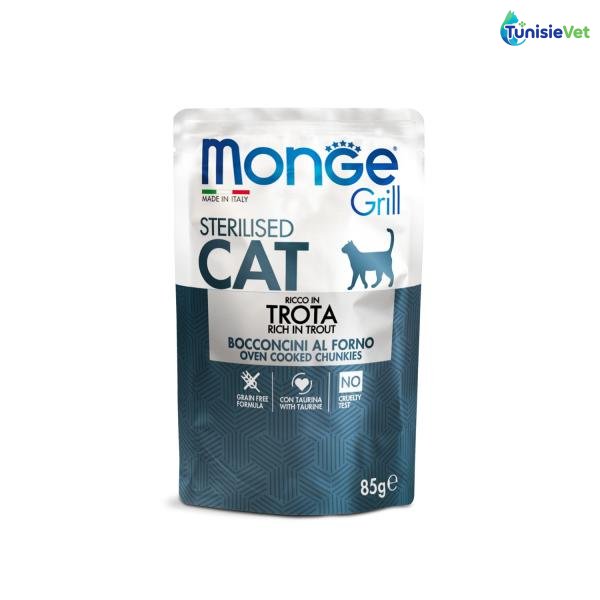 POCHON MONGE CAT STER TROUT 85GR