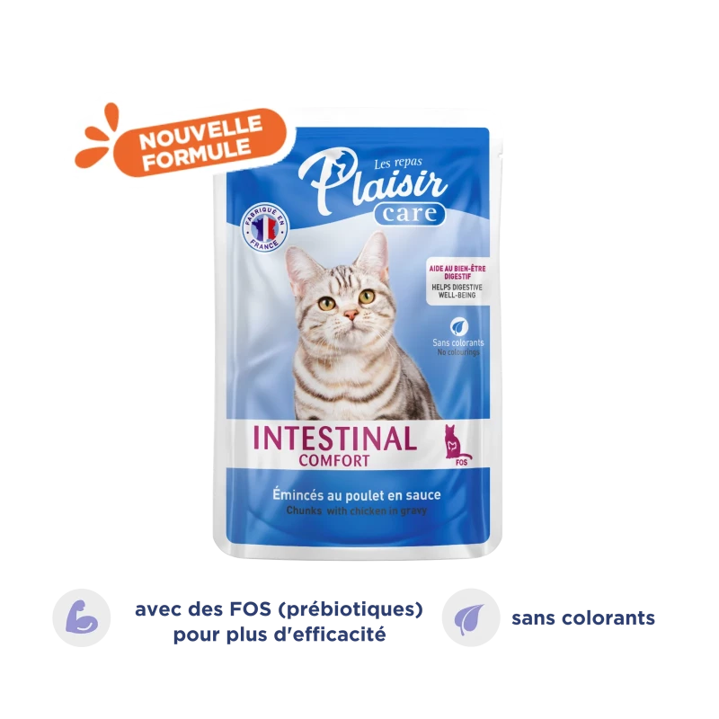 PLAISIR - POCHON CHAT - INTESTINAL