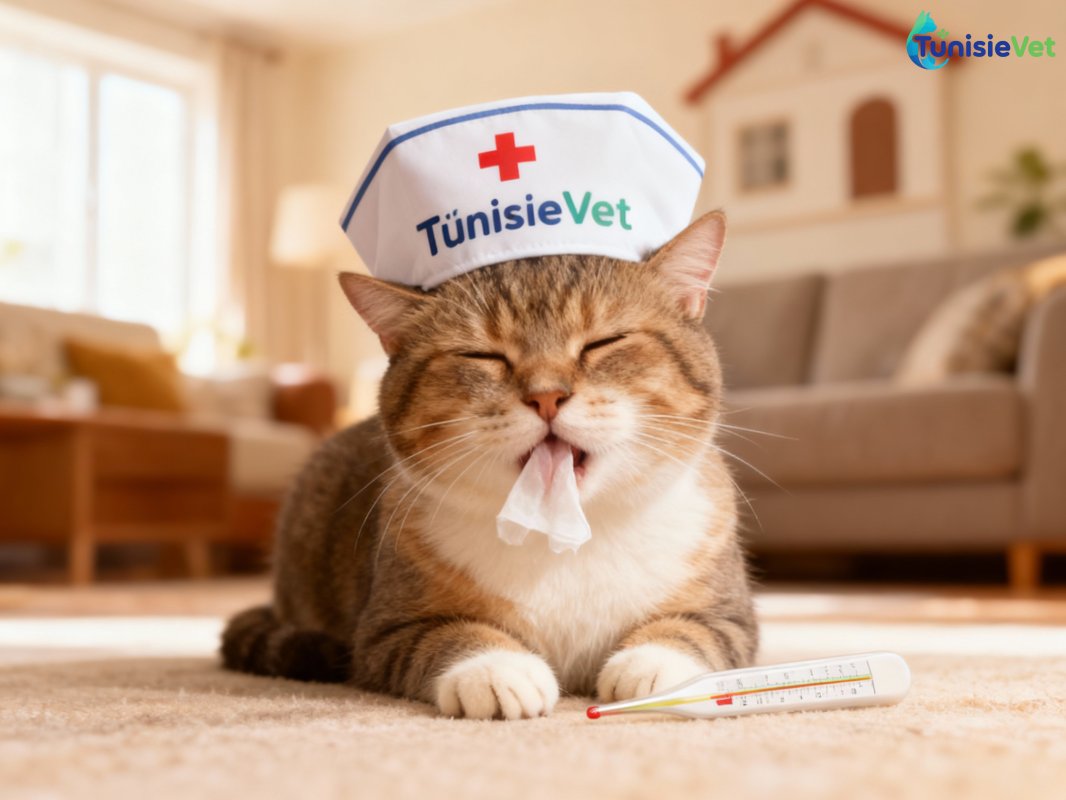 TunisieVet - Comment protéger votre chat en hiver ? Conseils, alimentation et maladies à surveiller